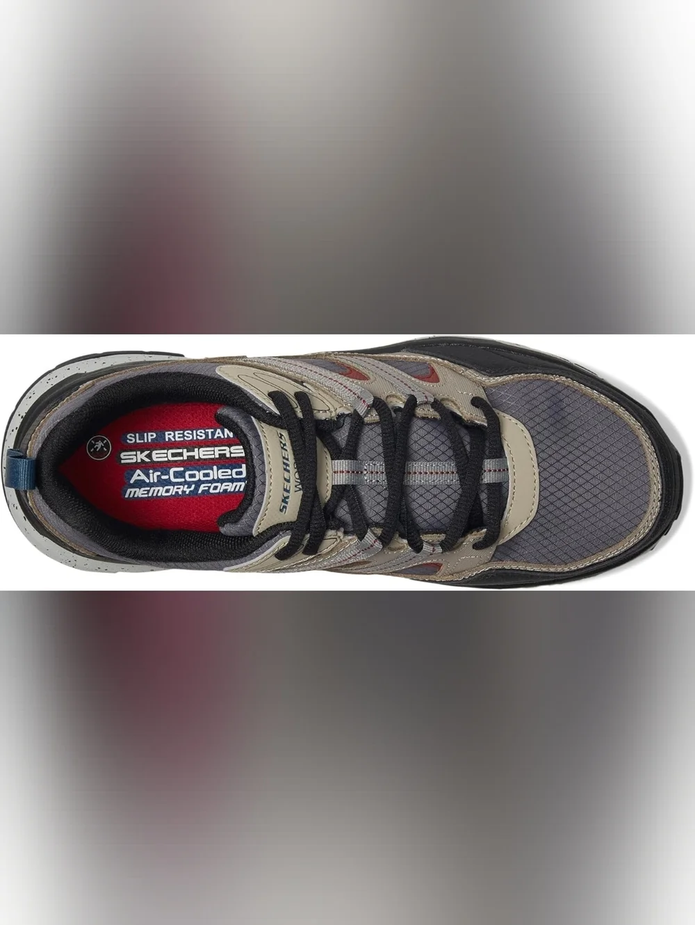 Skechers Work Slip Resistant Steel Toe Sneakers - Size‎ 10